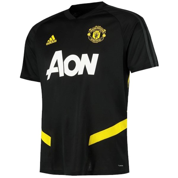 Trainingsshirt Manchester United 2019-20 Schwarz